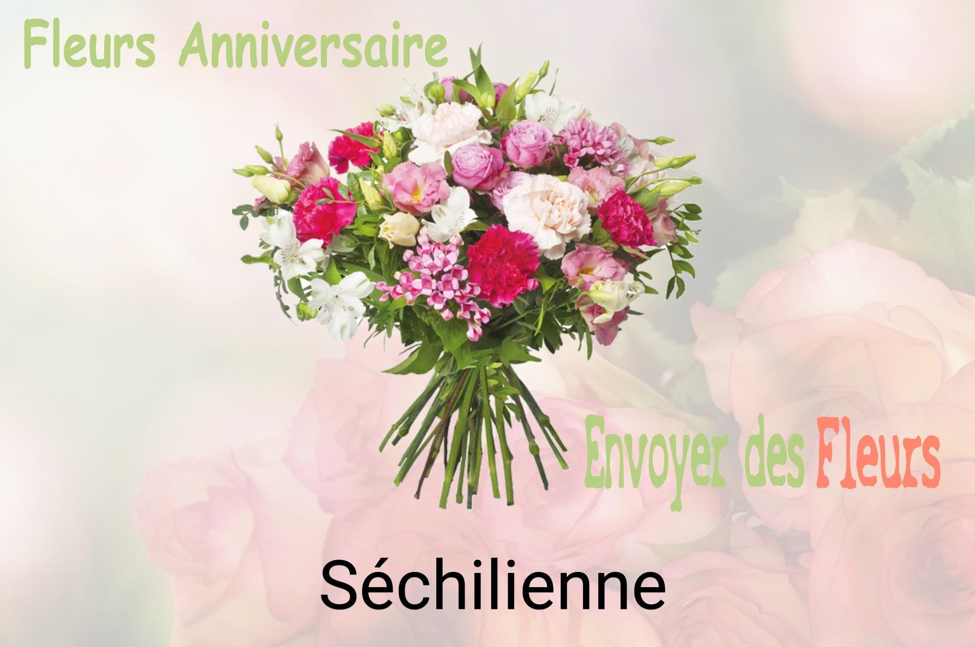 Bouquet de fleurs d’anniversaire livré à Séchilienne